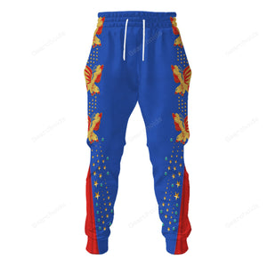 Elvis EAGLE Blue - Costume Cosplay Hoodie Sweatshirt Sweatpants ELHS24