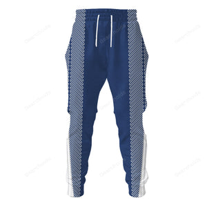 Elvis Silver Phoenix Blue - Costume Cosplay Hoodie Sweatshirt Sweatpants ELHS19