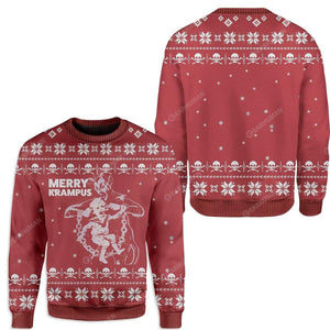 Merry Krampus Ugly Sweatshirt - Best Gift For Christmas