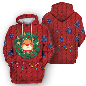 On Reindeer Christmas Day Hoodie For Men & Women