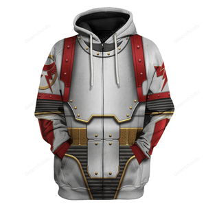 White Scars In Mark III Power Armor - Costume Cosplay Hoodie Sweatshirt Sweatpants WHHS12