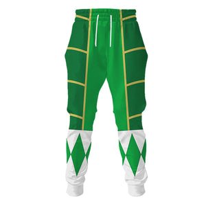 Green Ranger Mighty Morphin Cosplay - Hoodie Set, Sweatshirt, Sweatpants PRHS92