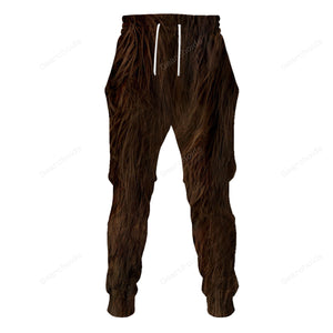 Star Wars Chewbacca Costume Hoodie Sweatshirt Sweatpants SWHS71