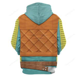 Star Wars Greedo Tetsu Jr.  Costume Hoodie Sweatshirt Sweatpants SWHS06