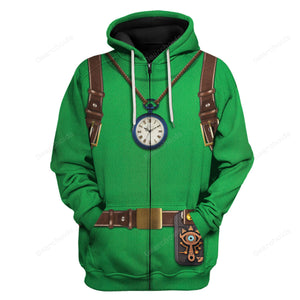 Tingle Attire Cosplay Hoodie Sweatshirt Sweatpants ZDHS16