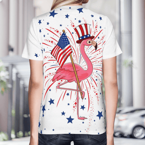 Veterans Have A Flamazing 4th of July 3D T-shirt