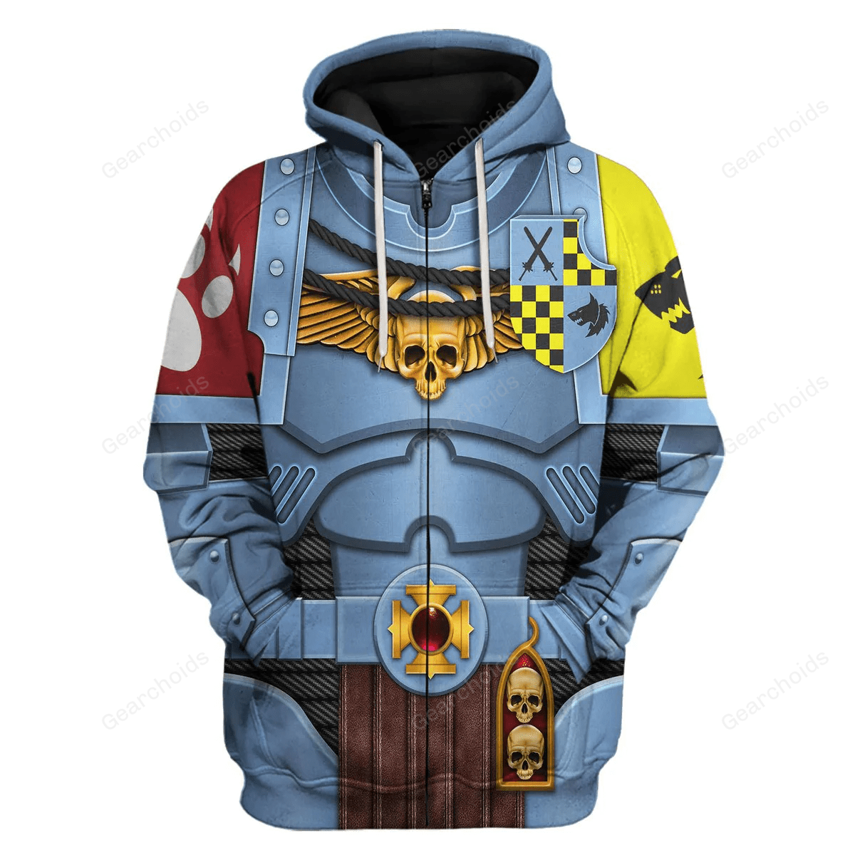 Warhammer Space Wolves Captain - Costume Cosplay Hoodie Sweatshirt Sweatpants WHHS163