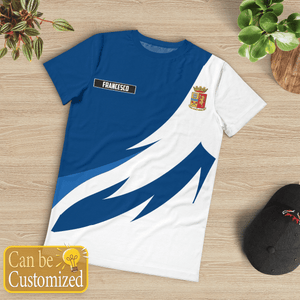 Personalized Veteran Polizia di Stato Agusta Westland AW-139 3D T-shirt