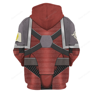 Horus Heresy-era Word Bearers Colour Scheme - Costume Cosplay Hoodie Sweatshirt Sweatpants WHHS18