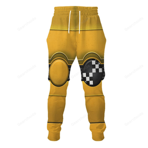 Space Marines Imperial Fists - Costume Cosplay Hoodie Sweatshirt Sweatpants WHHS107