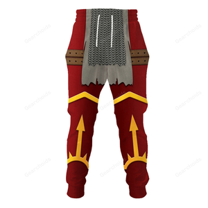 Crimson Slaughter Warband Colour Scheme - Costume Cosplay Hoodie Sweatshirt Sweatpants WHHS91