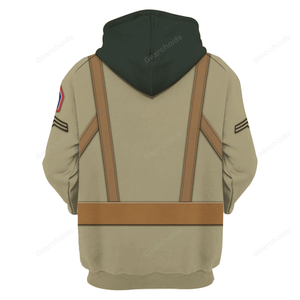 442nd Infantry Regiment Corporal Cosplay Costumes - Hoodie Sweatshirt Sweatpants