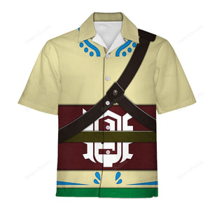 Skyloft Uniform - Skyward Sword Link Hawaiian Shirt