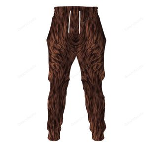 Star Wars Black Krrsantan, Brown Costume Hoodie Sweatshirt Sweatpants Tshirt Hawaiian shirt SWHS32