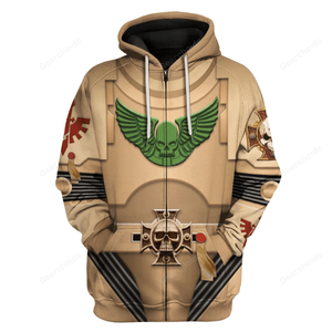 Indomitus Pattern Terminator Armor Dark Angels - Costume Cosplay Hoodie Sweatshirt Sweatpants WHHS44