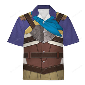 Revali Costume Hawaiian Shirt ZDHS58