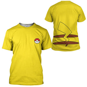 Pokemon T-Shirt 3D For Men & Women