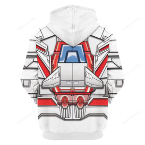 Transformers Skyfire  Robot - Costume Cosplay Hoodie Sweatshirt Sweatpants