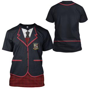 UA Girl Uniform T-Shirt 3D For Men & Women