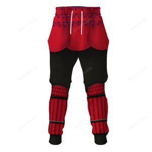 Star Wars Ashigaru Red Akazonae Koyal Guard Hoodie Sweatshirt Sweatpants Tshirt Hawaiian shirt SWHS33