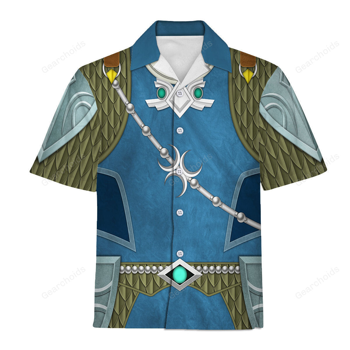 Zora Armor Attire Hawaiian Shirt ZDHS45