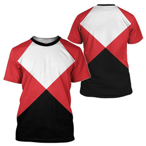 Jordan 11 Bred T-Shirt 3D For Men & Women