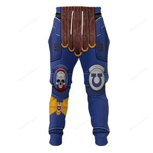 Warhammer Ultramarines Captain - Costume Cosplay Hoodie Sweatshirt Sweatpants WHHS146