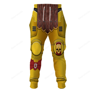 Warhammer Imperial Fists Captain - Costume Cosplay Hoodie Sweatshirt Sweatpants WHHS164