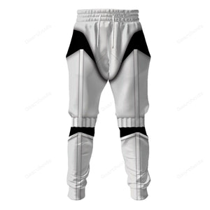 Star Wars Stormtrooper 2 Costume Hoodie Sweatshirt Sweatpants SWHS47