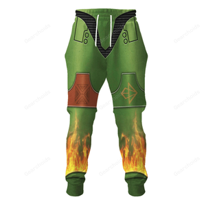 Pre-Heresy Salamanders In Mark IV Maximus Power Armor - Costume Cosplay Hoodie Sweatshirt Sweatpants WHHS23