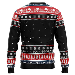 Alien Ugly Christmas Sweater For Men And Women - Gift for Dad, Grandpa, Husband