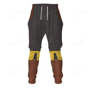 Star Wars The Book Of Boba Fett Costume Hoodie Sweatshirt Sweatpants SWHS42