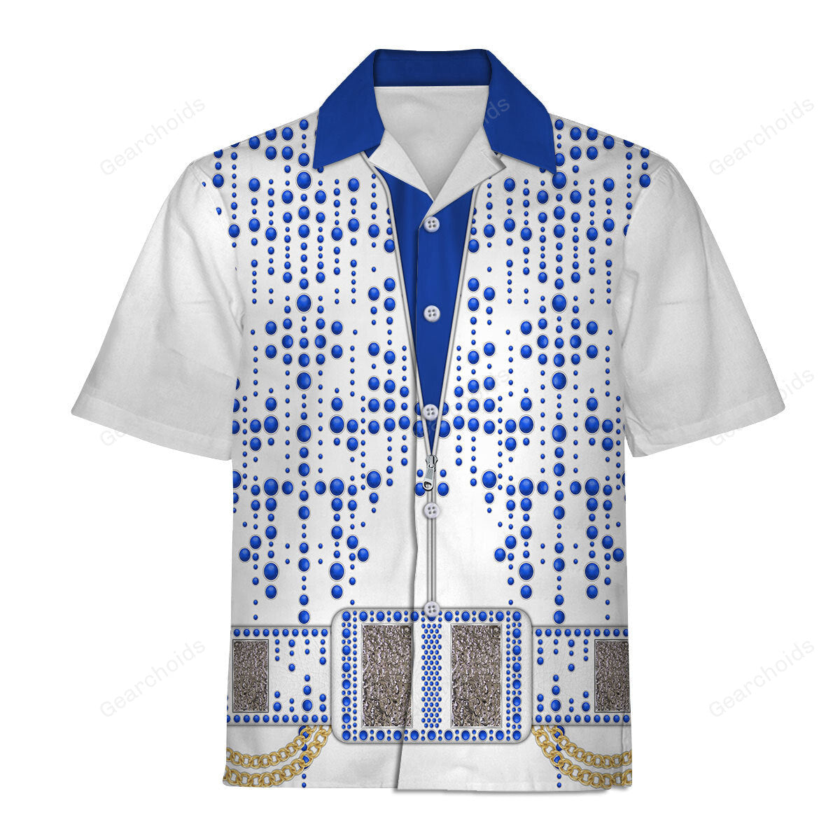 Elvis Raindrop - Costume Cosplay Hawaiian Shirt ELHS44