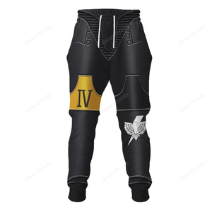 Pre-Heresy Imperial Fists in Mark IV Maximus Power Armor - Costume Cosplay Hoodie Sweatshirt Sweatpants WHHS183