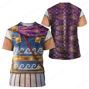 Philip II Of Macedon Costume Cosplay T-Shirt 3D