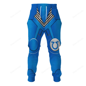 Terminator Armor Ultramarines - Costume Cosplay Hoodie Sweatshirt Sweatpants WHHS141