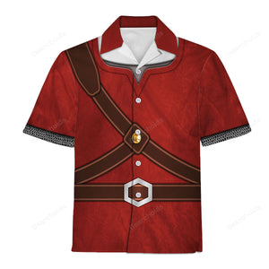 Knights Of Skyloft Red Hawaiian Shirt ZDHS52