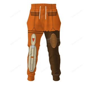 Star Wars Ezra Bridger's Costume Hoodie Sweatshirt Sweatpants SWHS79