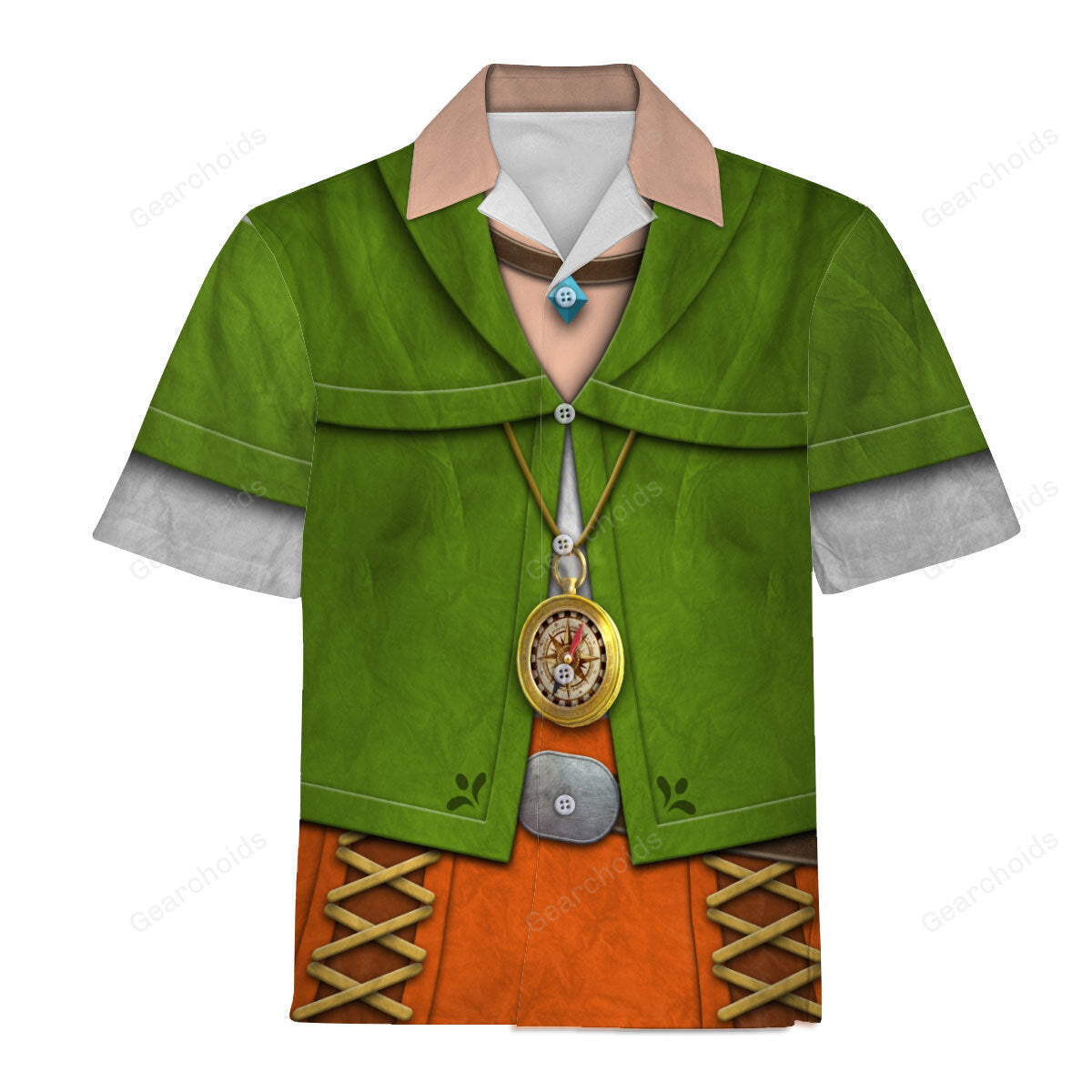 Linkle Attire  Hawaiian Shirt ZDHS09