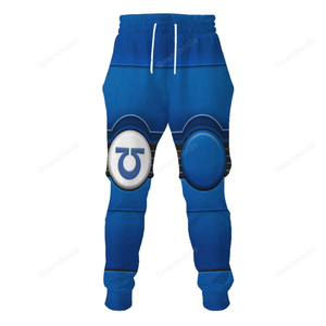 Space Marines Ultramarines - Costume Cosplay Hoodie Sweatshirt Sweatpants WHHS01