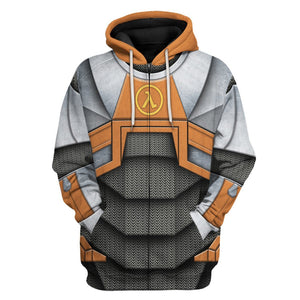 Half Life Dr Gordon Freeman Hoodie For Men & Women