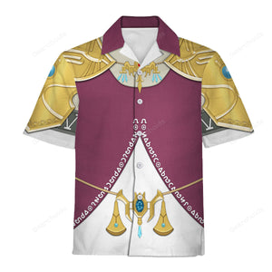 Twilight Princess Attire Hawaiian Shirt ZDHS08