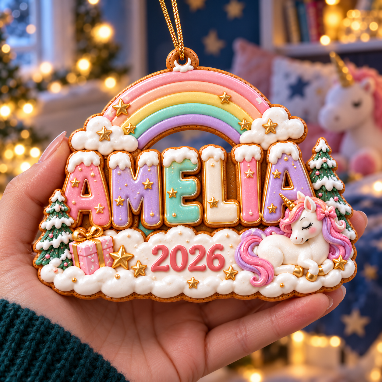 7c16a922 6ba3 406d 8b38 d8dcdb0cf2dd Amelia s Pastel 2026 Unicorn Ornament 3