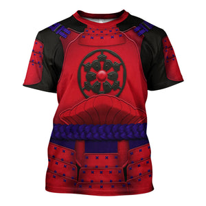 Star Wars Ashigaru Red Akazonae Koyal Guard Hoodie Sweatshirt Sweatpants Tshirt Hawaiian shirt SWHS33