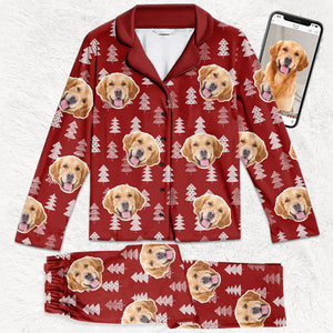 Custom Photo Have A Pawsative And Happy Holiday - Christmas Gift For Pet Lovers - Personalized Pajama NA94