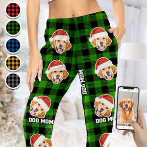 Custom Photo It's Christmas Everywhere - Gift For Dog  Lovers - Personalized Pajama Pants NA94