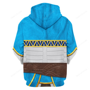 Princess Zelda Attire Hoodie Sweatshirt Sweatpants ZDHS05