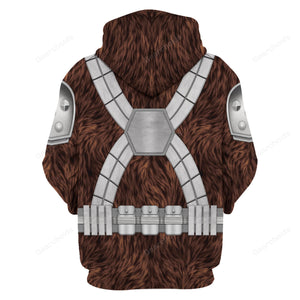 Star Wars Black Krrsantan, Brown Costume Hoodie Sweatshirt Sweatpants Tshirt Hawaiian shirt SWHS32