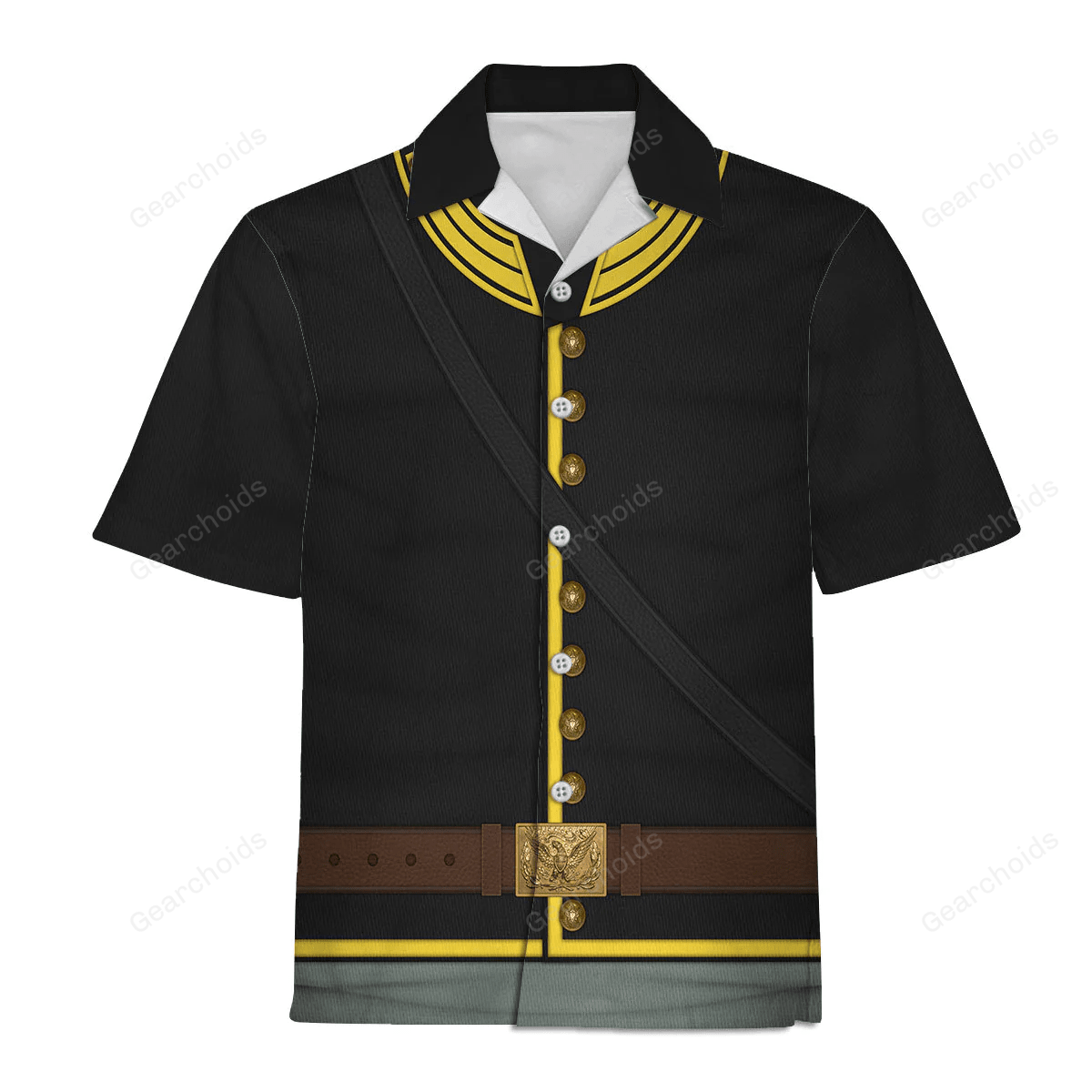 Union Army- Cavalry Trooper Uniform Hawaiian Shirt