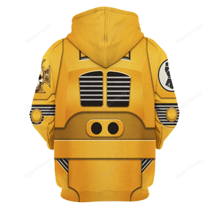 Terminator Armor Imperial Fists - Costume Cosplay Hoodie Sweatshirt Sweatpants WHHS140